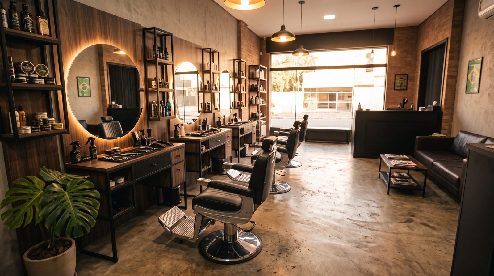 Ambiente Barbearia do Mestre